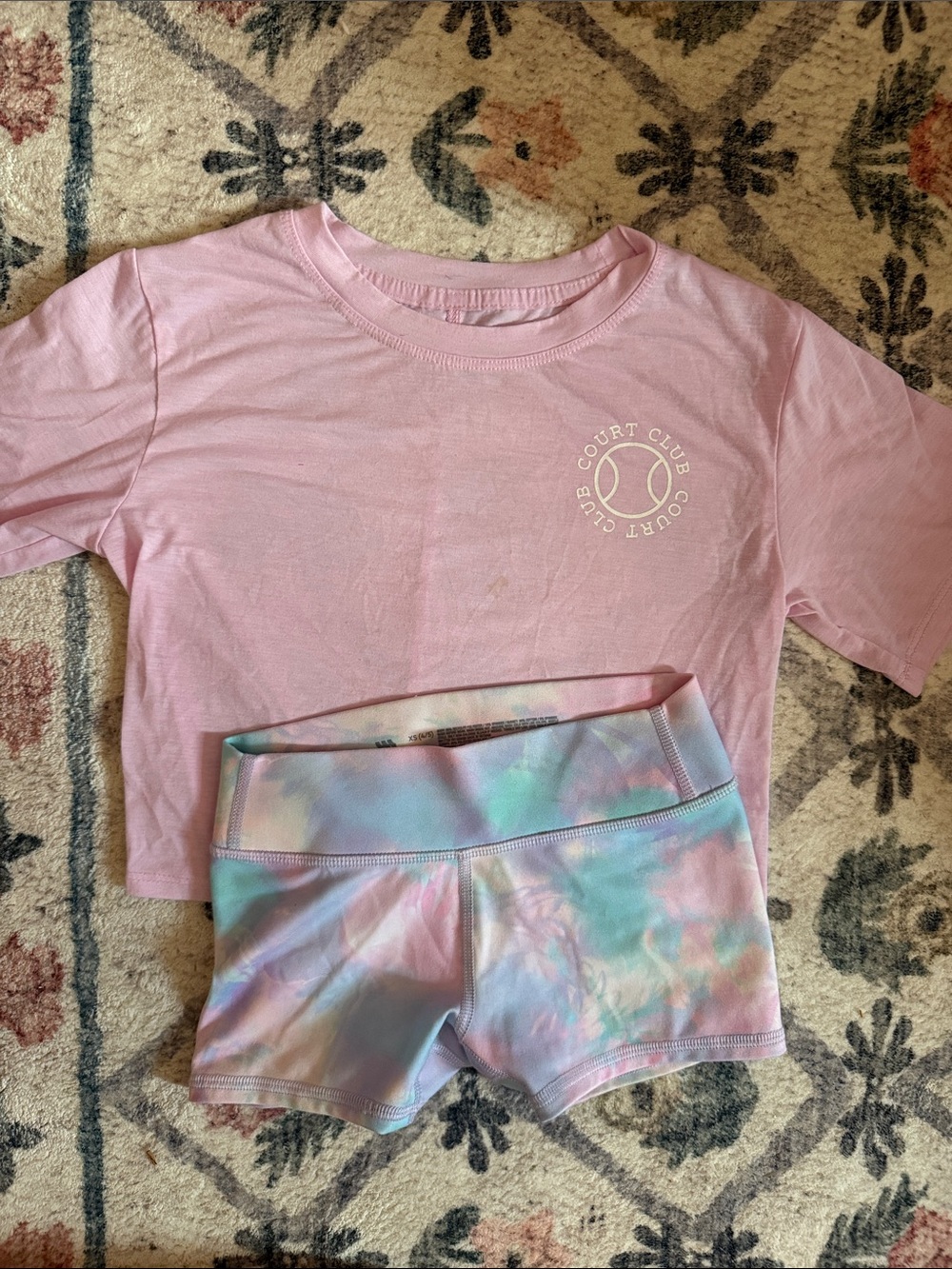 Girls workout set